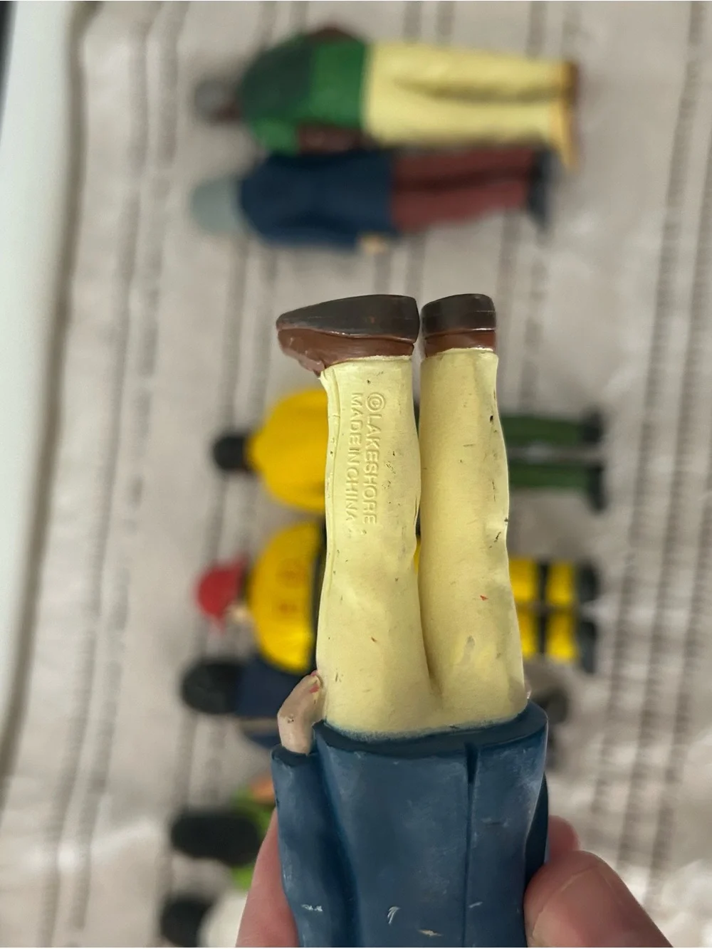 Vintage Lakeshore Learning Community Helpers Career Figures Set of 9